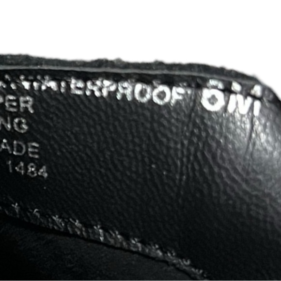 🌻New w.tags BLONDO Neda Black Waterproof Suede Ankle Boots Booties Size 6 - Picture 8 of 11